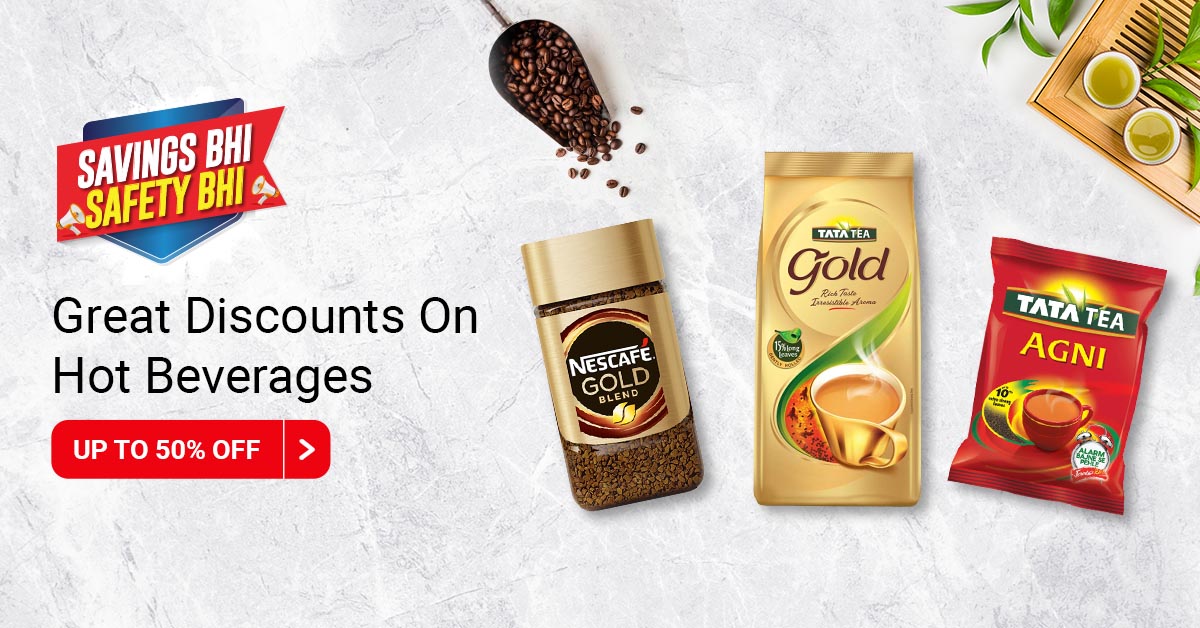 Offer - Upto 50 % on Tea